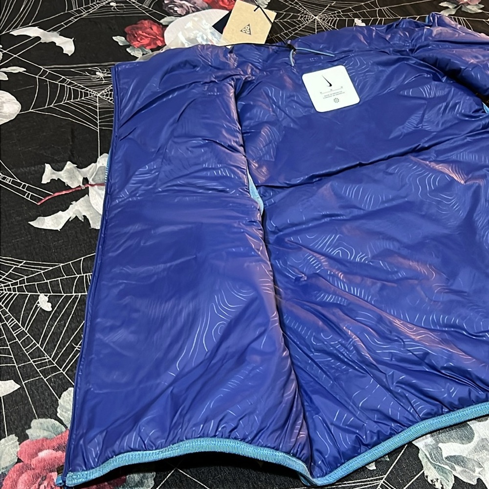 NWT NIKE ACG THERMA-FIT TEAM USA ROPE DE DOPE PACKABLE INSULATED OLYMPIC VEST M - Picture 8 of 11